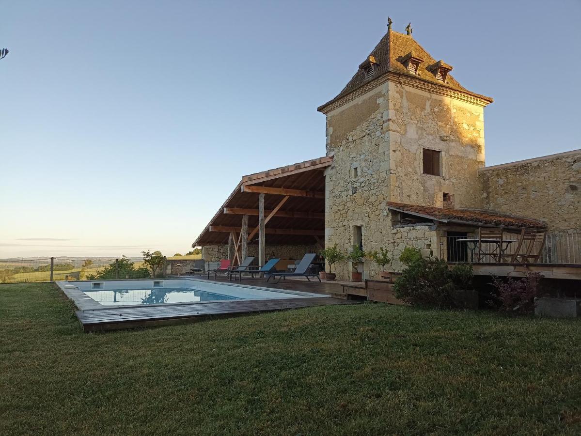 مبيت وإفطار Castelnau-dʼArbieu Pigeonnier De Sabaillan المظهر الخارجي الصورة